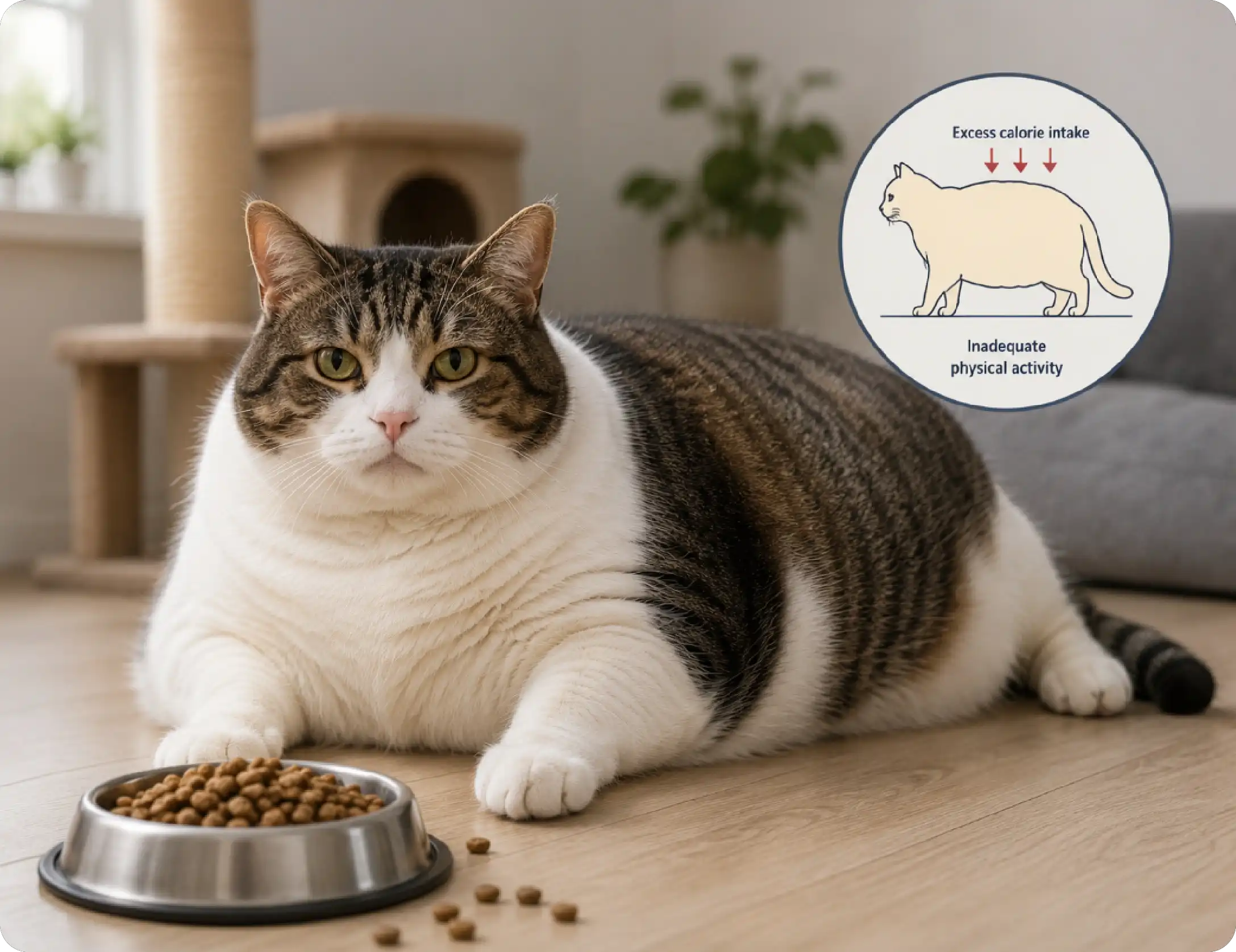 Primary Obesity (Cat Overfeeding)